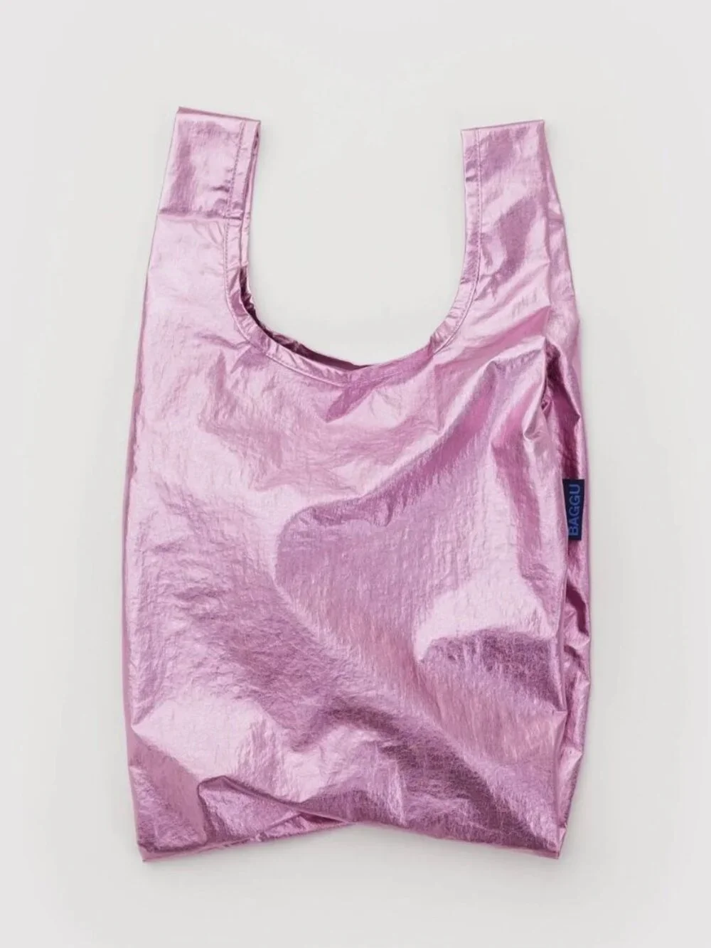 NWT Baby Baggu - Blush Metallic